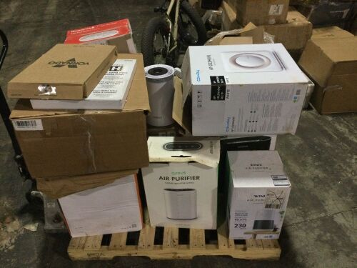 Pallet of Air Purifiers and Filters  - Lot 412