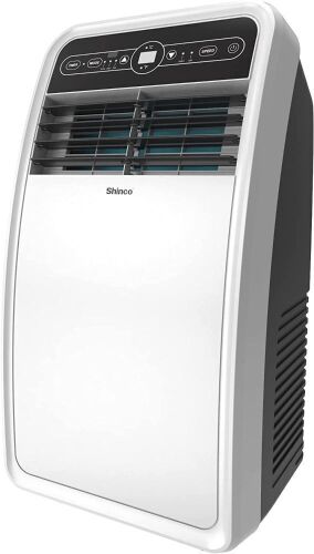 Shinco 8,000 BTU Portable Air Conditioner with Built-in Dehumidifier Function, Fan Mode, Rooms up to 200 sq.ft, LED Display, Remote Control - Like New - Lot 35