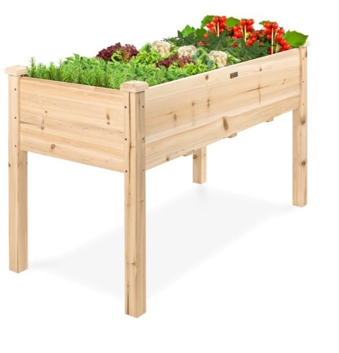 Raised Garden Bed, Elevated Wood Garden Planter Stand,NEW - Lot 139