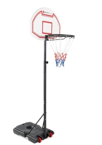 Kids Height-Adjustable Basketball Hoop, Portable Backboard System w/ Wheels,APPEARS NEW - Lot 125