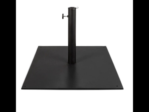 Steel Umbrella Base, Patio Stand w/ Tightening Knob & Anchor Holes - 38.5lb,APPEARS NEW - Lot 242