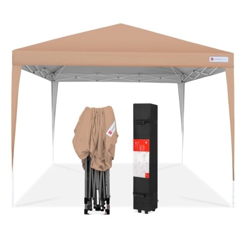 Outdoor Portable Pop Up Canopy Tent w/ Carrying Case, 10x10ft,APPEARS NEW - Lot 255