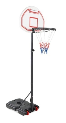 Kids Height-Adjustable Basketball Hoop, Portable Backboard System w/ Wheels,NEW - Lot 258