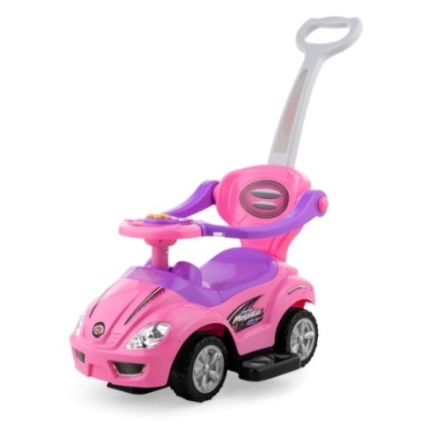 3-in-1 Kids Push Car w/ Handle and Horn, Appears New - Lot 125