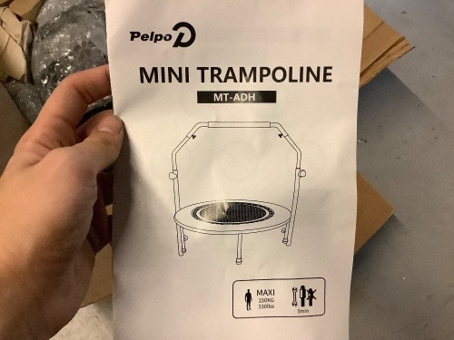 Pelpo Mini Trampoline MT-ADM, Ecommerce Return/Box Damaged - Lot 142