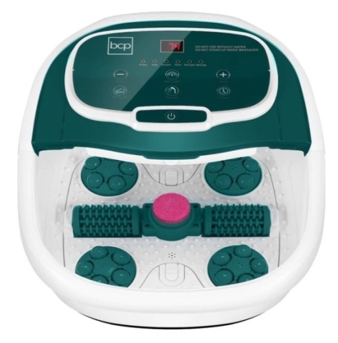 Automatic Heated Shiatsu Massage Foot Bath Spa w/ Pumice Stone, Appears New - Lot 150