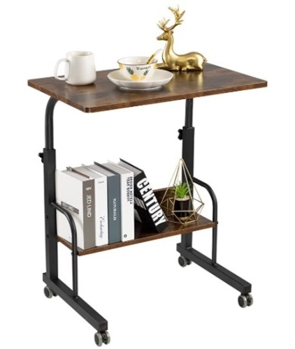 Portable Desk with Wheels Student Laptop Desk, Appears New, Color may Vary - Lot 151