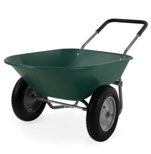 Dual-Wheel Wheelbarrow Garden Cart, Appears New - Lot 166