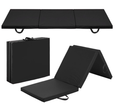 Tri-Fold Foam Exercise Gym Floor Mat for Yoga, Appears New - Lot 184