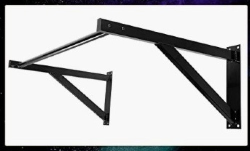 47 inch Pull Up Bar,Heavy Duty Wall Mount Chin Up Bar, Appears New - Lot 187