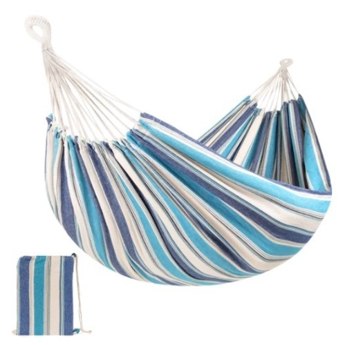 2-Person Brazilian-Style Double Hammock w/ Portable Carrying Bag, Appears New - Lot 194