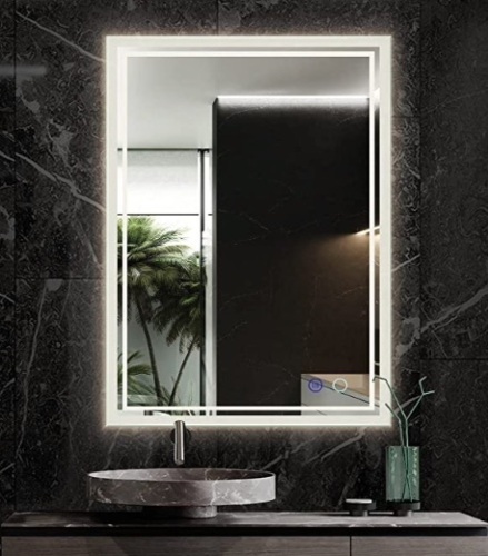 LED Backlit Mirror Bathroom Vanity with Lights, Appears New - Lot 239