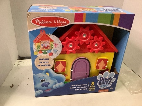 Blue's Clues Take Along House, Appears New - Lot 251