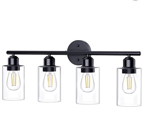 4-Light Bathroom Vanity Light, Appears New - Lot 260
