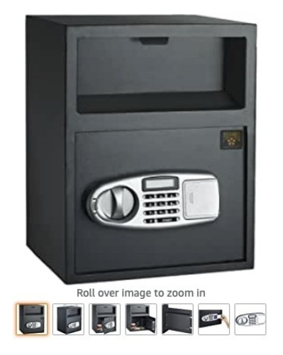 Digital Depository Safe, Appears New - Lot 320