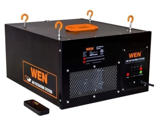 WEN 3410, 3-Speed Remote-Controlled Air Filtration System (300/350/400 CFM) - Lot 14