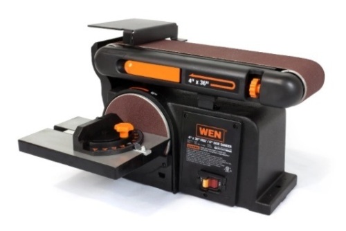 WEN 6502T 4.3-Amp 4 x 36 in. Belt & 6 in. Disc Sander - Lot 38