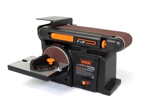 WEN 6502T 4.3-Amp 4 x 36 in. Belt & 6 in. Disc Sander - Lot 46