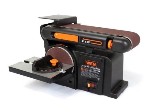 WEN 6502T 4.3-Amp 4 x 36 in. Belt & 6 in. Disc Sander - Lot 55