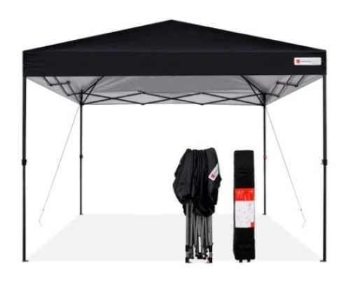 One-Person Setup Instant Pop Up Canopy, 10x10ft - Lot 60