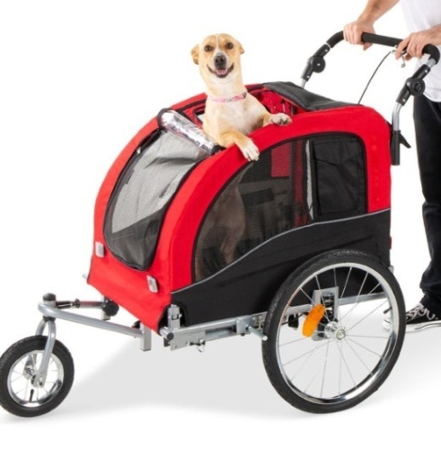 2-in-1 Pet Stroller and Bike Trailer - Lot 93