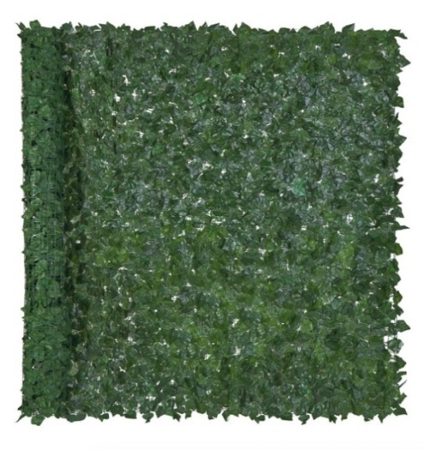Outdoor Faux Ivy Privacy Screen Fence, 96x72 In. - Lot 183