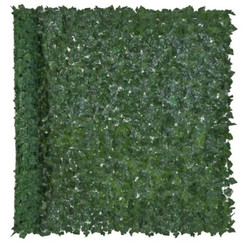 Outdoor Faux Ivy Privacy Screen Fence, 96x72 In. - Lot 184