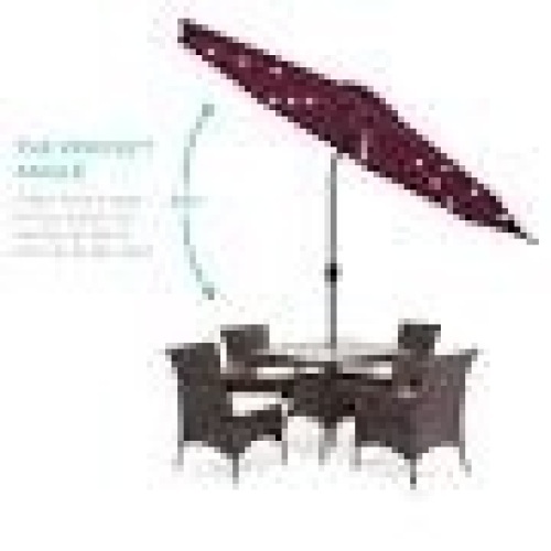 BCP. SKY. 3788 : Best Choice Products  7.5 Ft Out Door  Patio  Umbrella W / Tilt  - Lot 219