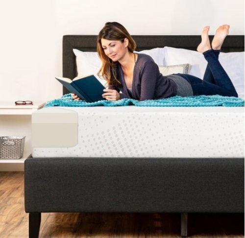 10in Dual Layered Memory Foam Mattress w/ CertiPUR-US Certified Foam, Full - Lot 307