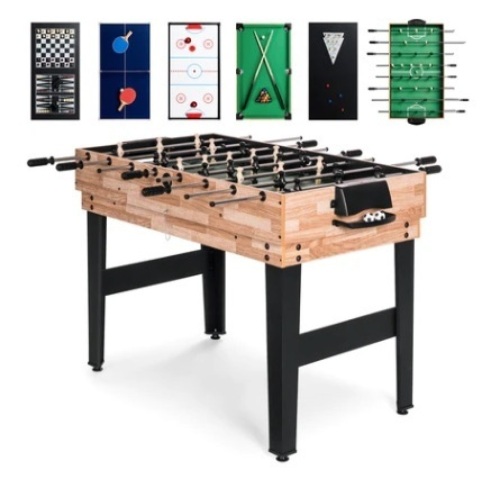 10-in-1 Combo Game Table Set, 2x4ft - Lot 611