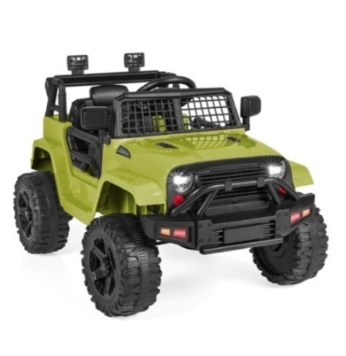 12V Kids Ride-On Truck Car, Green - Lot 576