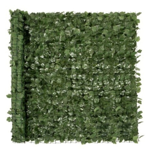Outdoor Faux Ivy Privacy Screen Fence, 94x59in - Lot 560