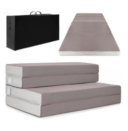 Queen Folding Portable Mattress Topper - Lot 549