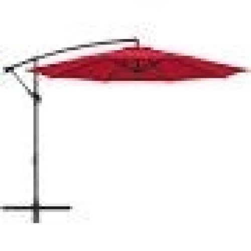 BCP. SKY. 5708. :  Best Choice Products 10 Ft Off Set Hanging  Out Door Market Patio Umbrella  - Lot 285