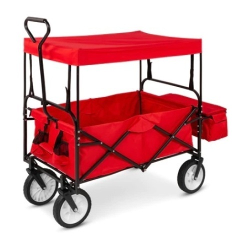 Utility Wagon Cart, Red - Lot 540