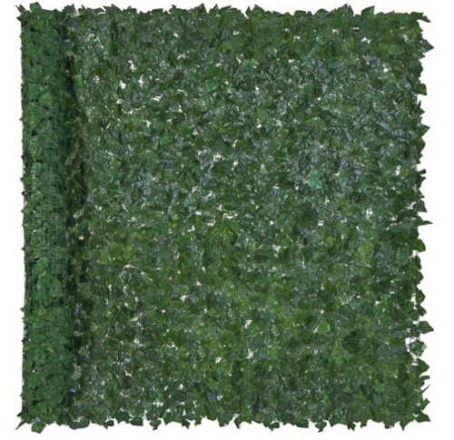 Outdoor Faux Ivy Privacy Screen Fence, 96x72 In. - Lot 402