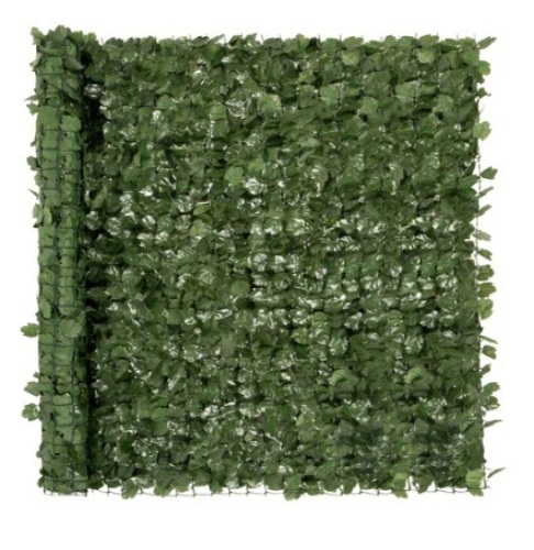 Outdoor Faux Ivy Privacy Screen Fence, 94x59in - Lot 665