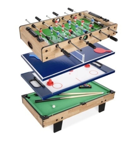 4-in-1 Multi Game Table Set - Lot 653