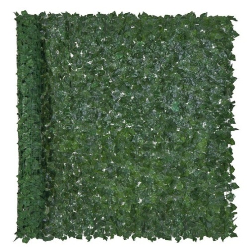 Outdoor Faux Ivy Privacy Screen Fence, 96x72 In. - Lot 434