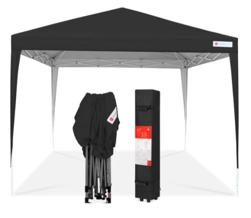 Outdoor Portable Pop Up Canopy Tent w/ Carrying Case, 10x10ft - Lot 476