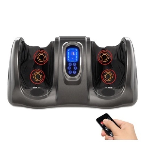 Therapeutic Foot Massager, Gray - Lot 705