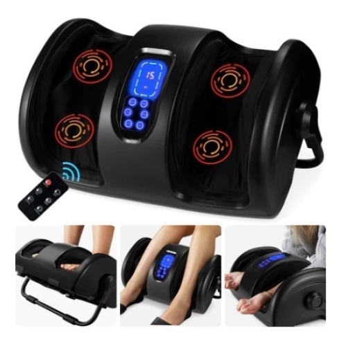 Reflexology Shiatsu Foot Massager, Black - Lot 721