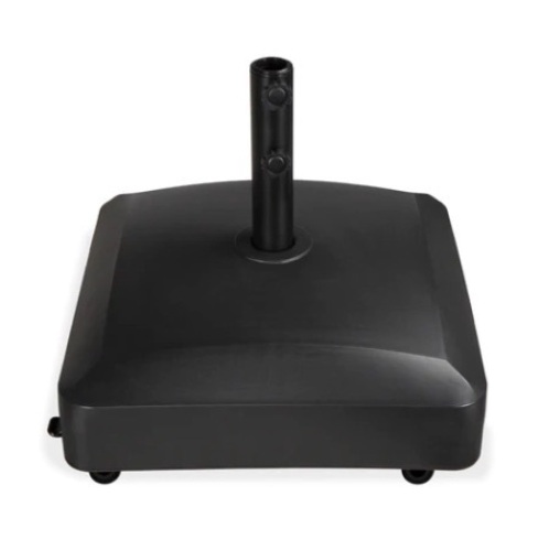 Fillable Mobile Umbrella Base Stand, Black - Lot 722