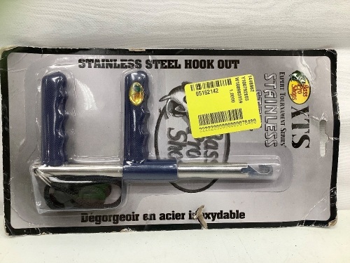 Stainless Steel Hook Remover, Appears New, Retail 15.99 - Lot 270