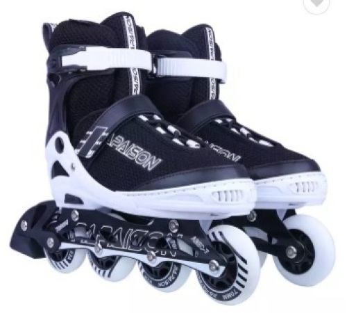 PAPAISON Inline Skates, L - Kids 5-Men 7.5/ Women 6-9, Appears new, Retail 25.00 - Lot 271