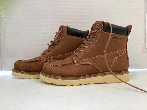 Roughneck Wedge Mens Work Boots, 14W, E-Commerce Return w/ Damaged Lace, Retail 109.99 - Lot 428