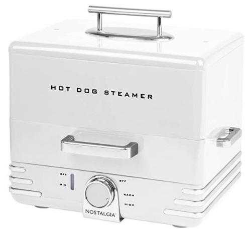 Nostalgia Hot Dog Steamer, Power Up, E-Commerce Return, Retail 59.99 - Lot 346