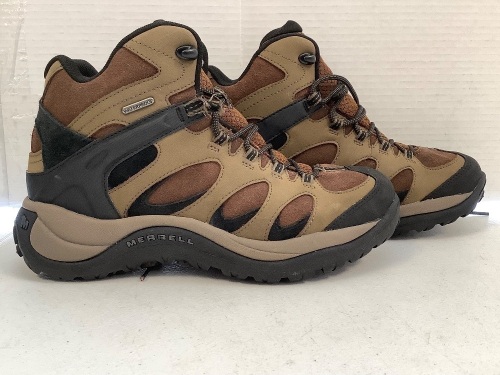 Merrell Mens Shoes, 8M, E-Commerce Return/ Damaged Lace Loop, Retail 129.99 - Lot 356