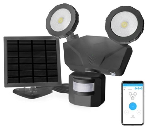NOVOLINK Solar Security Light, Powers Up, E-Commerce Return, Retail 39.99 - Lot 144