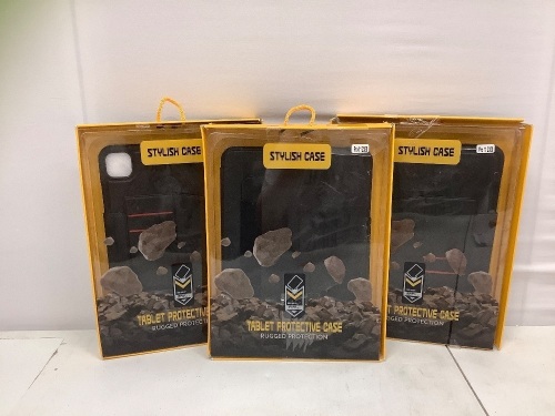 Lot of (3) Tablet Cases, Appears New - Lot 267